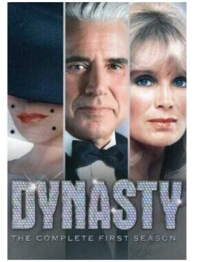 Dynasty The Complete First Season DVD - Silver Logo, Blue/Gray Artwork